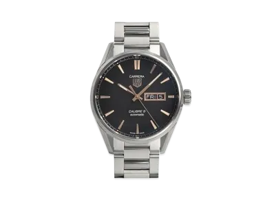 TAG Heuer Carrera Caliber 5 Day-Date "Black/Rose Gold/Stainless Steel"