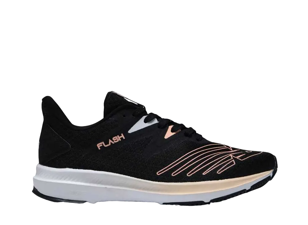 ニューバランス ウィメンズ ダイナソフト フラッシュV6 "ブラック/ピンク"