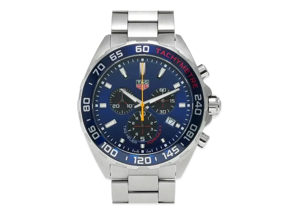 TAG Heuer Formula 1 Quartz Chronograph Aston Martin Red Bull Racing "Blue/Black/Stainless Steel/Silver"