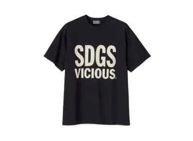 HYSTERIC BOOTLEG x THE FLWRS x Love Buzz SDGS Vicious Tee "Black"