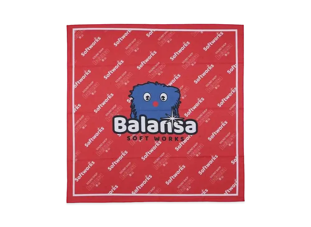 SOUND SHOP balansa Softworks x Balansa bandana "RED"