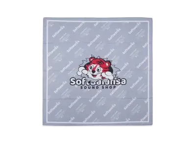 SOUND SHOP balansa Softworks x Balansa bandana "GREY"