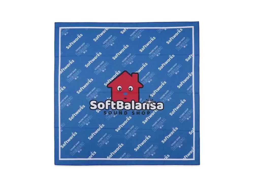 SOUND SHOP balansa Softworks x Balansa bandana "NAVY"