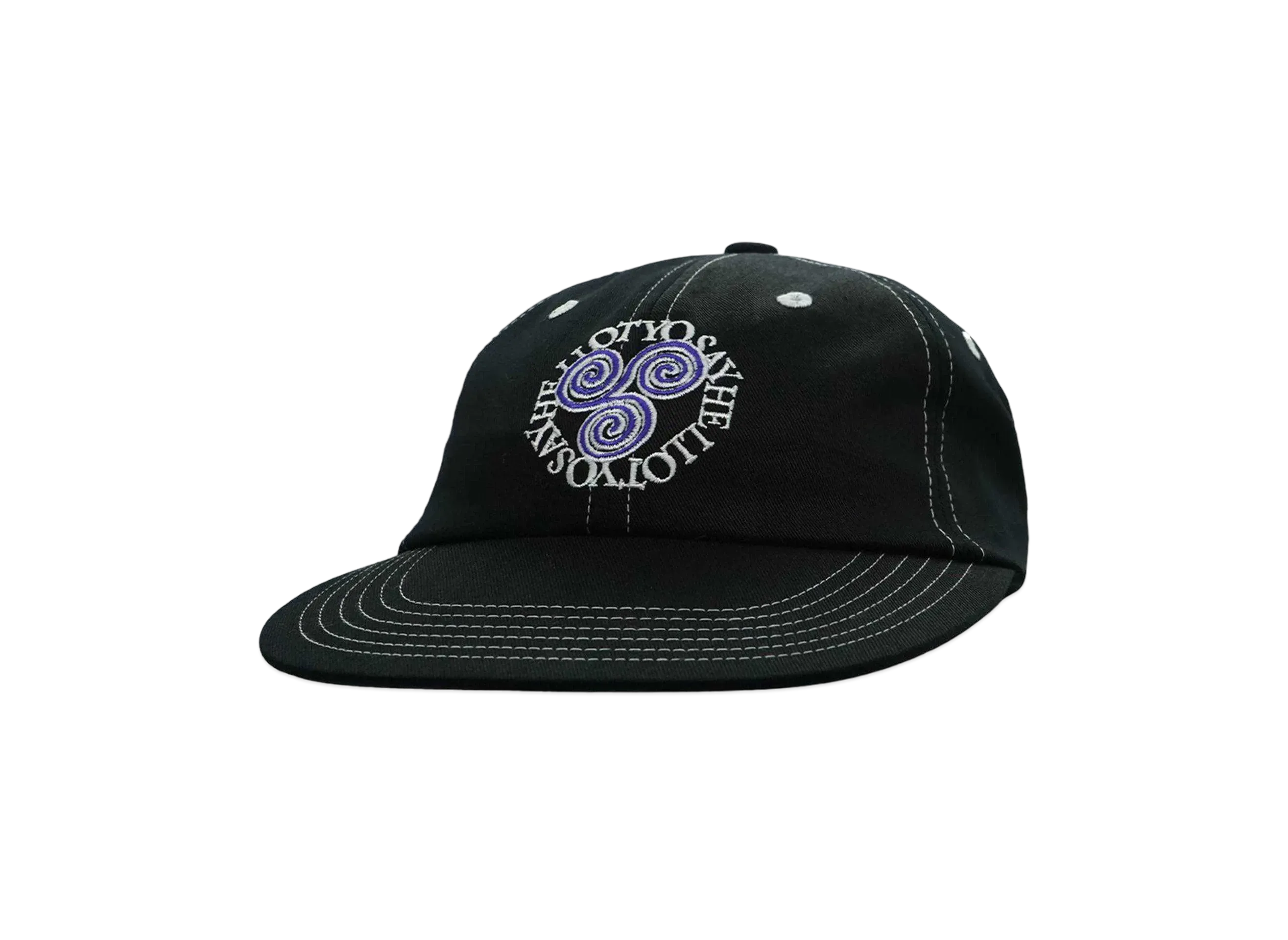 SAYHELLO Slap Logo Team Cap "BLACK"