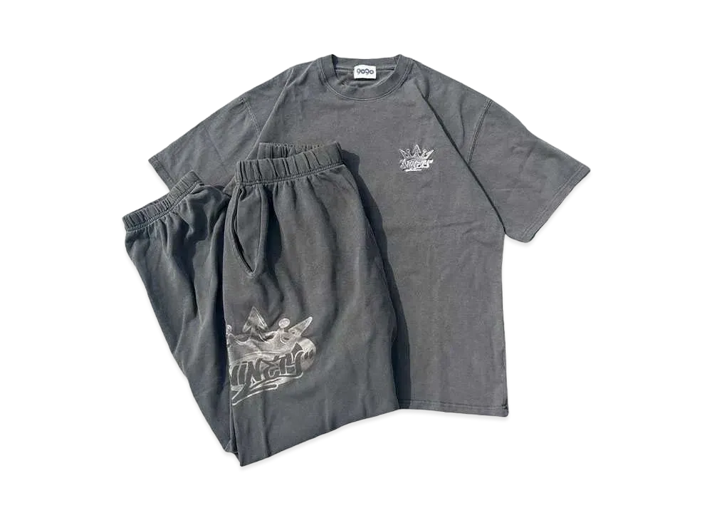 9090 King Logo Wash Set-Up Pack "WASH GRAY"