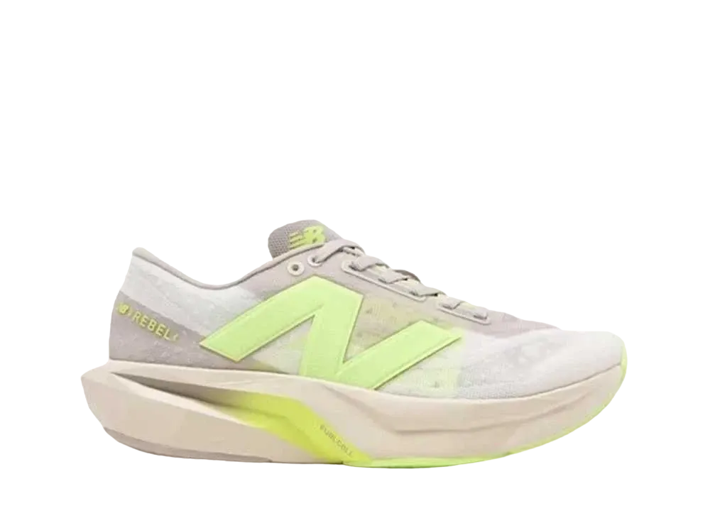 New Balance Women's FuelCell Rebel V4 "Off White/Lime"
