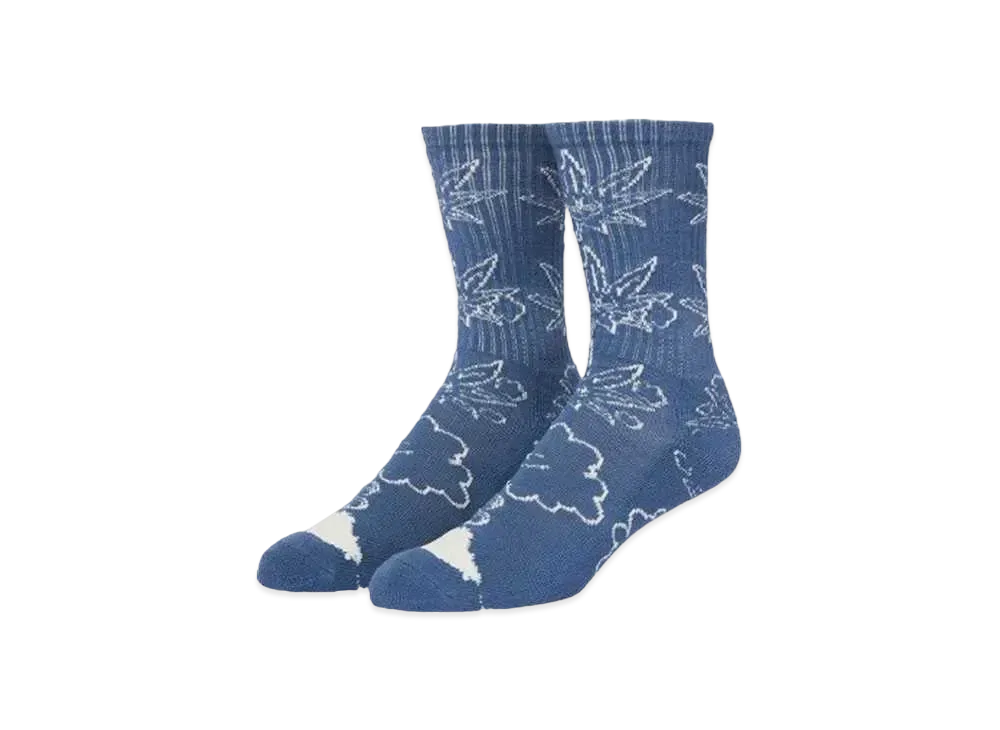 HUF Self Destruction Buddy Socks "Slate"