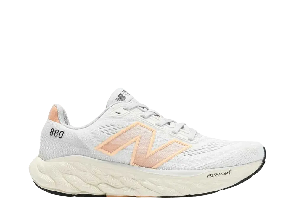 ニューバランス ウィメンズ フレッシュフォームX 880V14 "ホワイト/オレンジ"