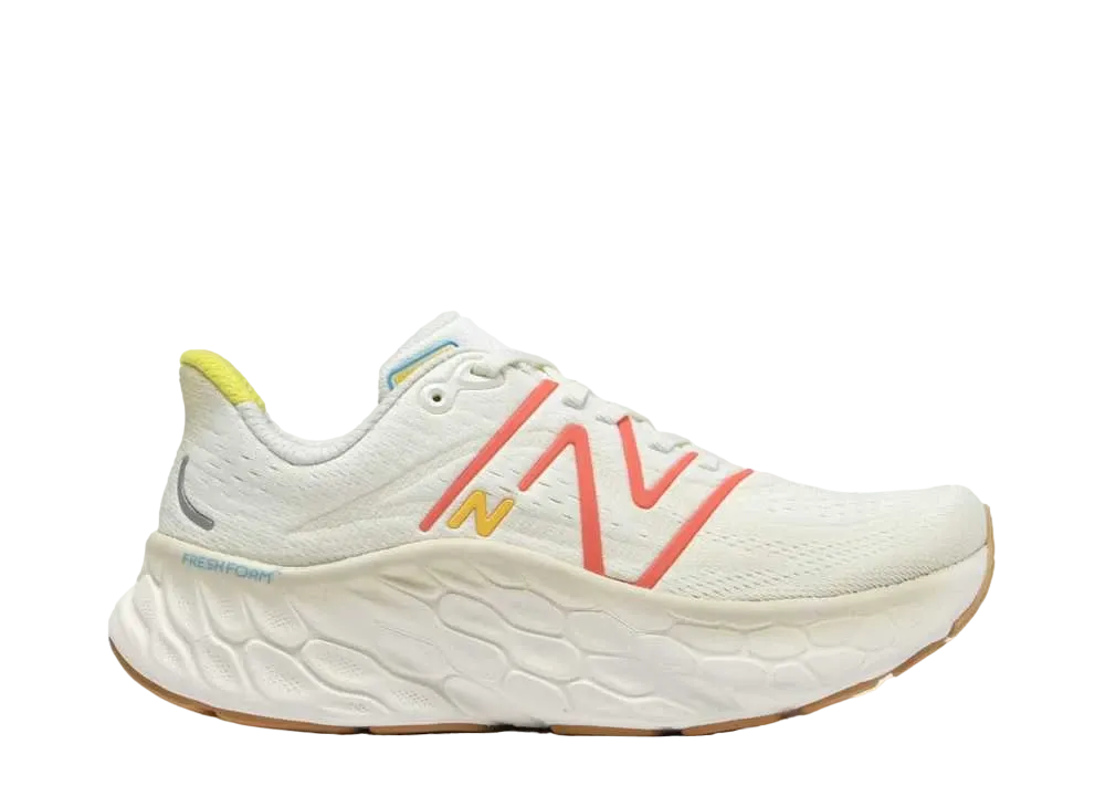 ニューバランス ウィメンズ フレッシュフォームX モアV4 "ホワイト/マルチ"
