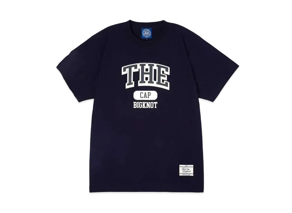 NEW ERA x THE CAP BIG KNOT Short Sleeve Tee "Navy"