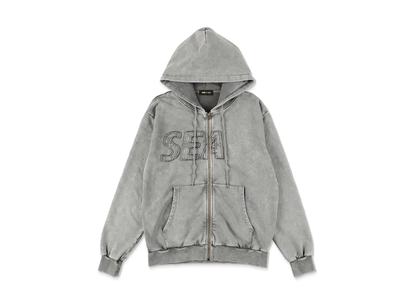 WIND AND SEA SEA High Sulfer Zip-Up Sweatshirt WIND AND SEA SEA High Sulfer Zip-Up Sweatshirt