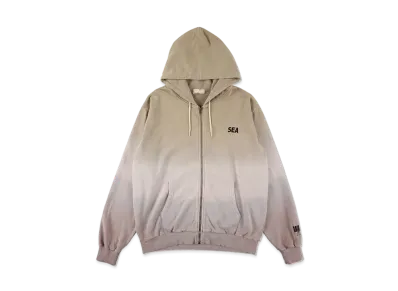 WIND AND SEA Step_Dye Zip-Up Sweat Shirt "Sand"