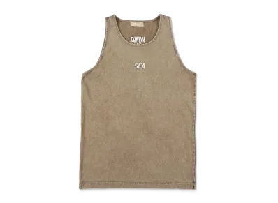 WIND AND SEA Sulfer Faded Tank Top "Sand"