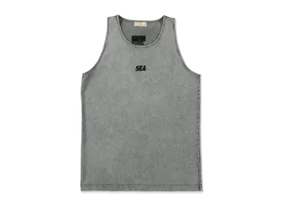 WIND AND SEA Sulfer Faded Tank Top "Charcoal"
