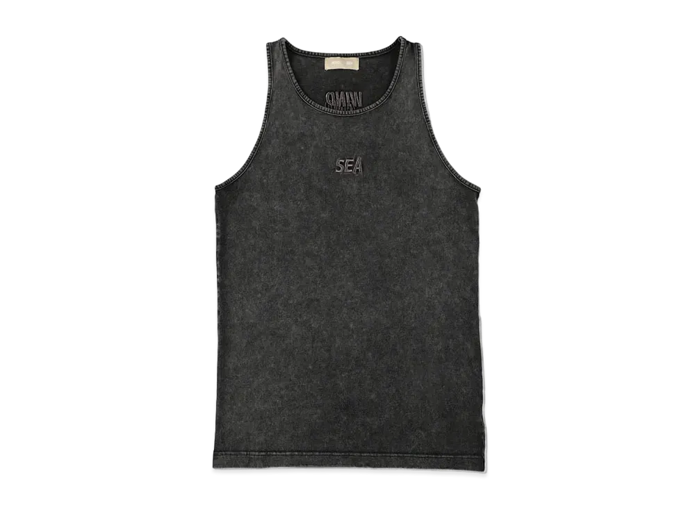 WIND AND SEA Sulfer Faded Tank Top "Black"