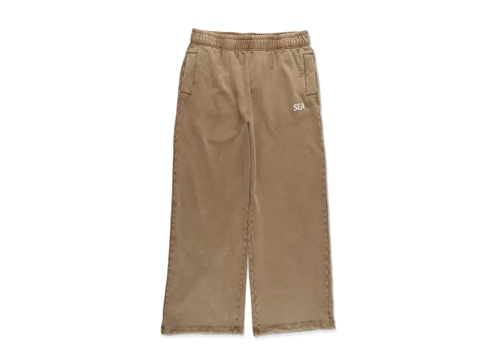 WIND AND SEA Sulfer Faded Baggy Sweat Pant "Sand"