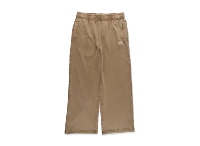 WIND AND SEA Sulfer Faded Baggy Sweat Pant "Sand"