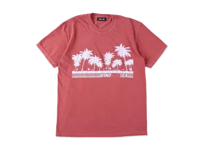 WIND AND SEA Palm Tree S/S Tee "Red"