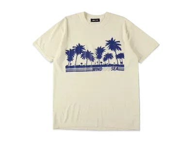 WIND AND SEA Palm Tree S/S Tee "Natural"