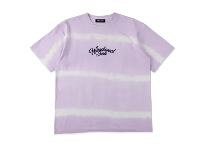 WIND AND SEA Border Tie-Dye S/S Tee "Purple"