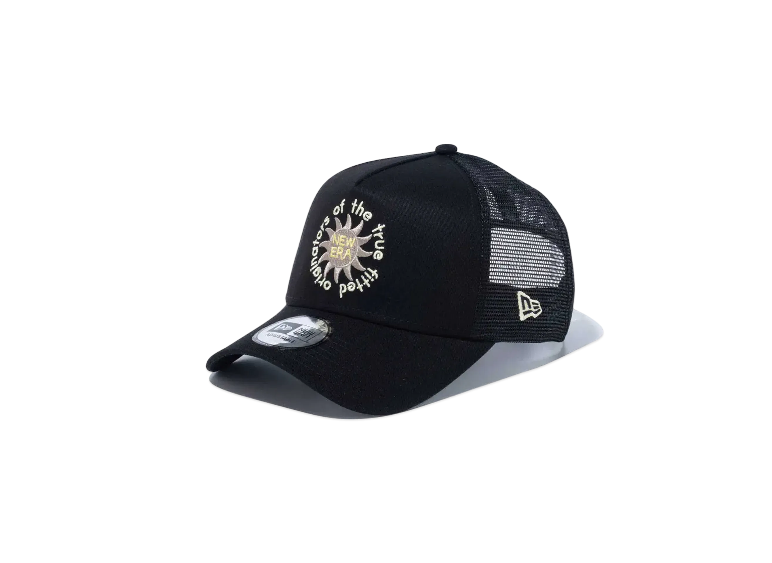 NEW ERA 9Forty A-Frame Tracker Botanical Logo 'New Era Outdoor' "Black"