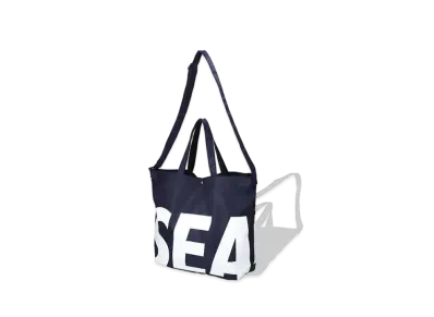 WIND AND SEA SEA Shoulder Tote Bag "Navy"