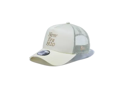 NEW ERA 9Forty A-Frame Tracker 1920 "Chrome White"