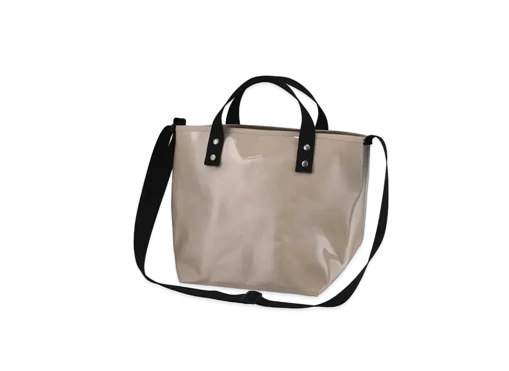 WIND AND SEA Clarity TPU Tote Bag "Sand"