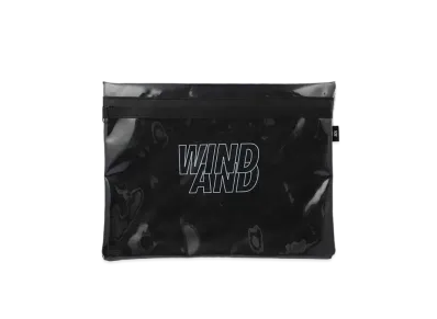 WIND AND SEA Clarity TPU Clutch Bag "Black"