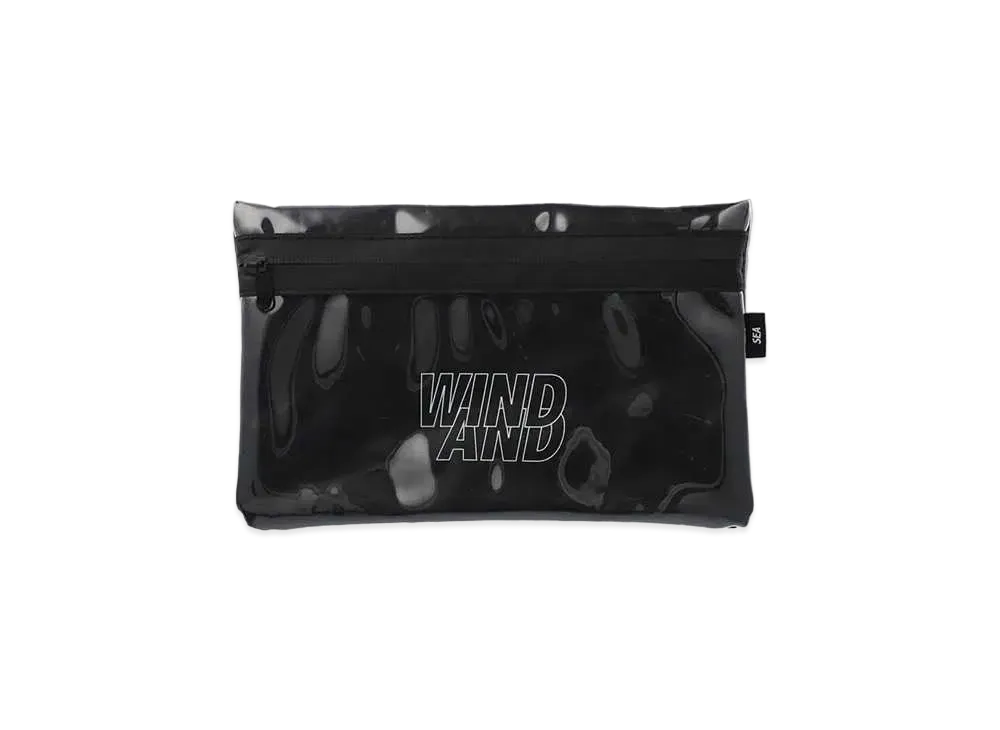 WIND AND SEA Clarity TPU Clutch Pouch "Black"