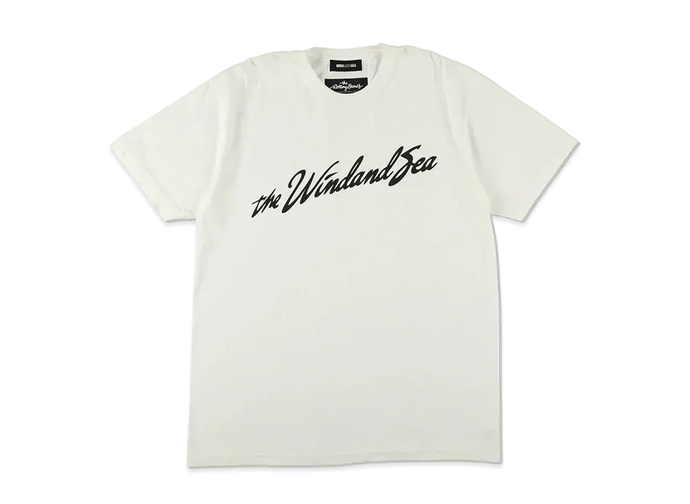 WIND AND SEA x The Rolling Stones 1972 S/S Tee "White"