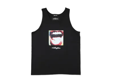 WIND AND SEA x The Rolling Stones Black Tongue 1972 Tank Top "Black"
