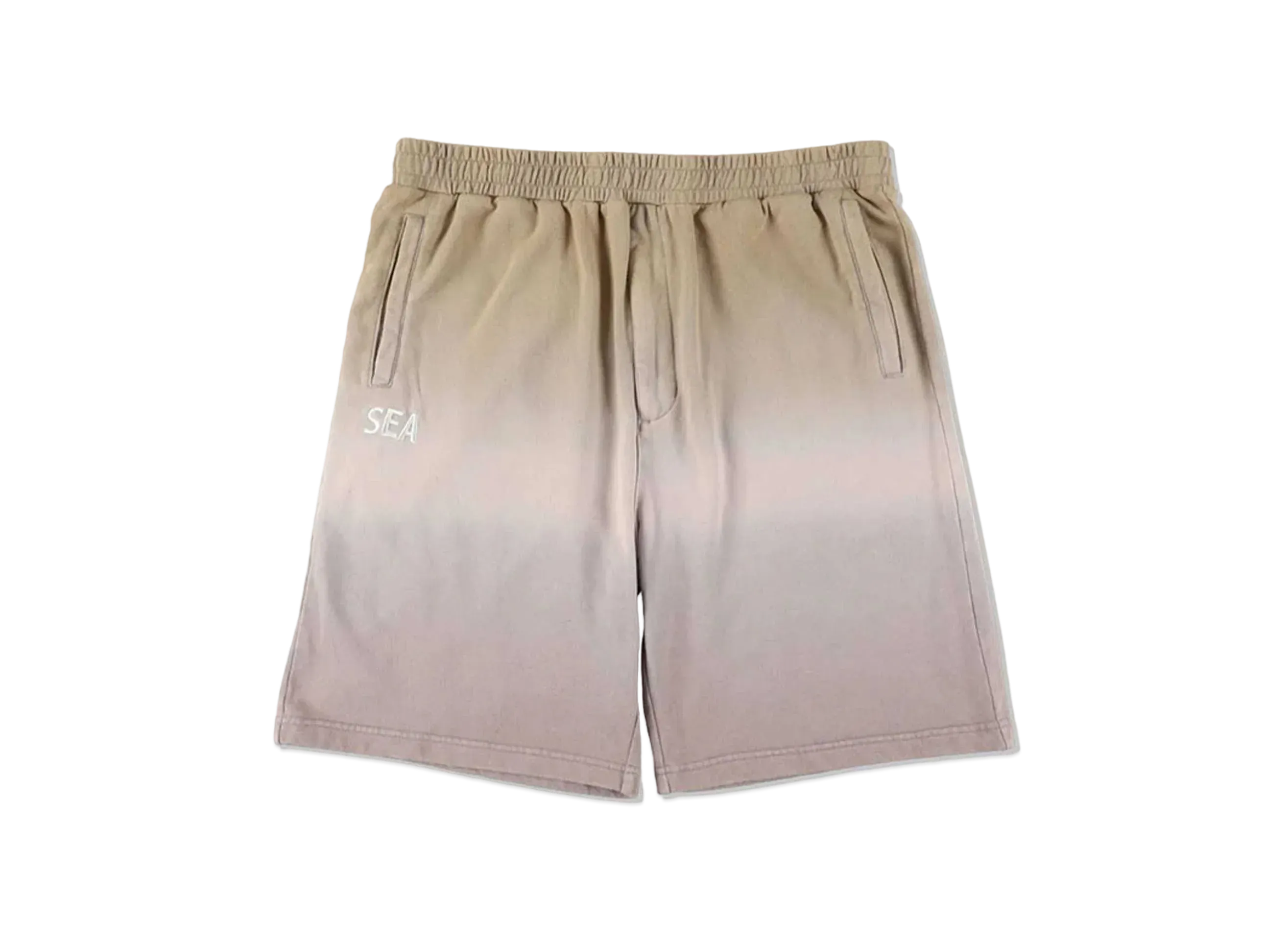 WIND AND SEA Step_Dye Sweat Short "Sand"