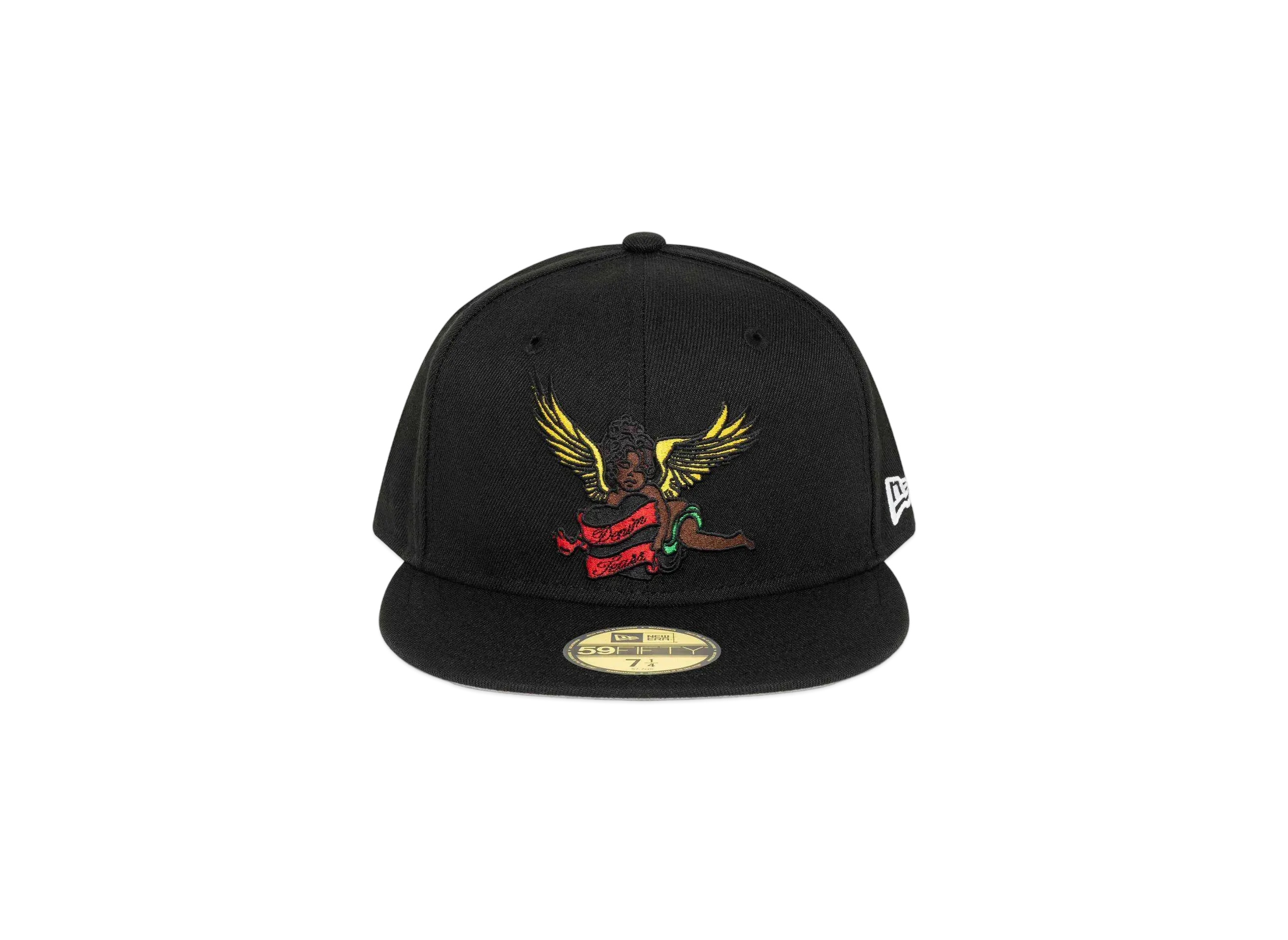 DENIM TEARS Black Cherub New Era Hat "Black"