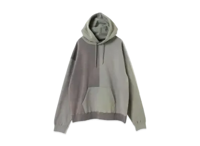 BEAMS Faded Crazy Pattern Hoodie "Gray"