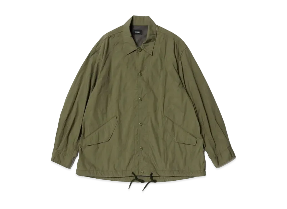 BEAMS Quilted Design Blouson "Olive"