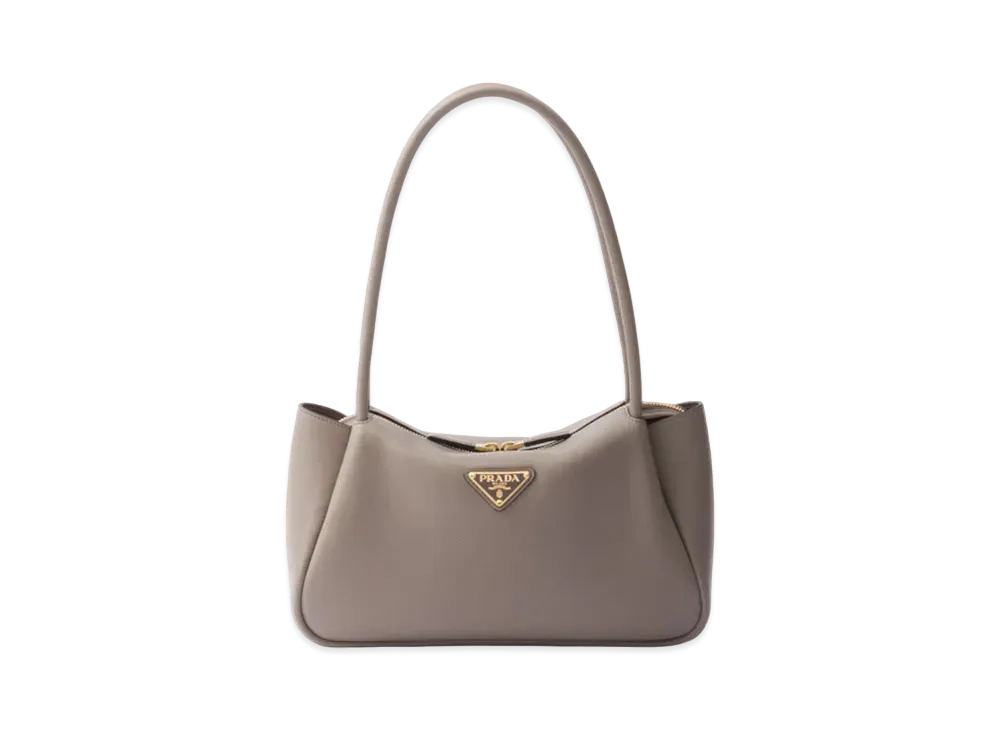 PRADA Medium Leather Handbag "Clay"