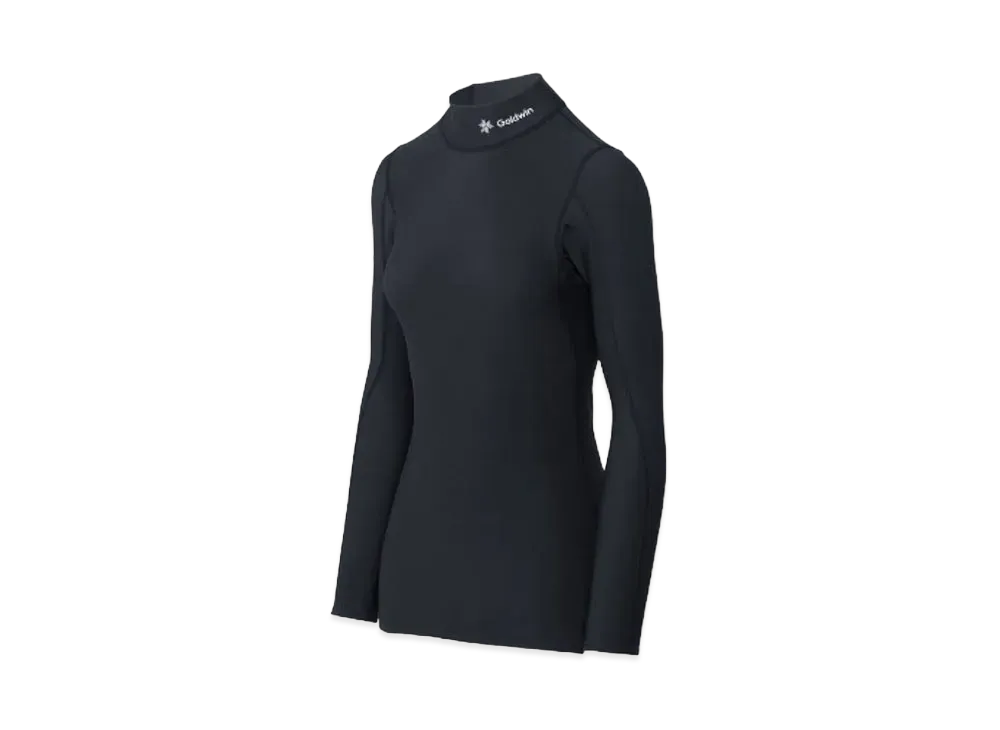 Goldwin Photoelectronic Warm High Neck Long Sleeve (C3 Fit / Ladies) "Black"