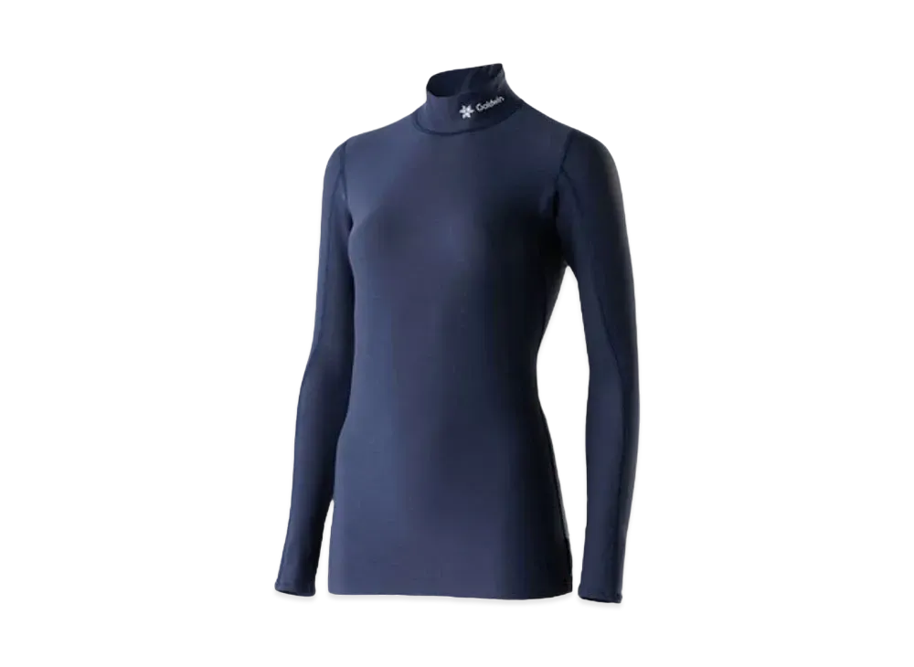 Goldwin Photoelectronic Warm High Neck Long Sleeve (C3 Fit / Ladies) "Eclipse Navy"