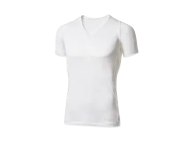 Goldwin Cooling V-neck Half Sleeve (C3 Fit / Men's) "White"