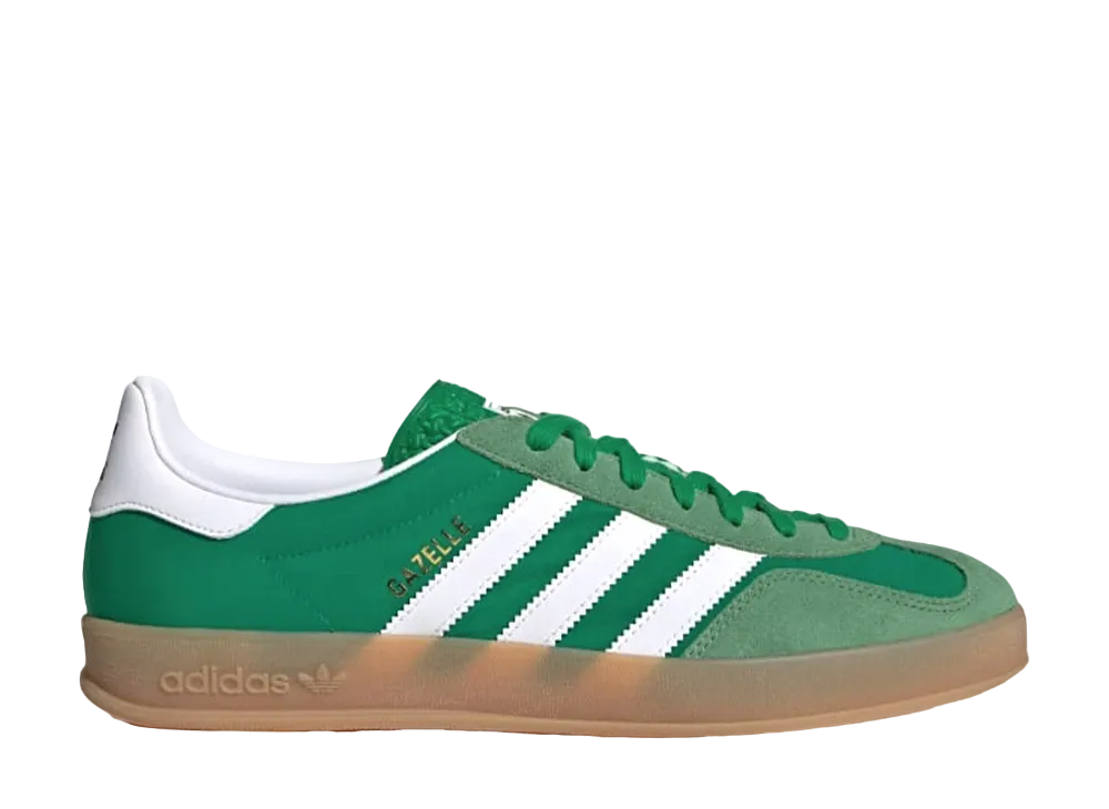 アディダスオリジナルス ガゼル インドア "グリーン/クラウドホワイト/ヘイジーグリーン"
