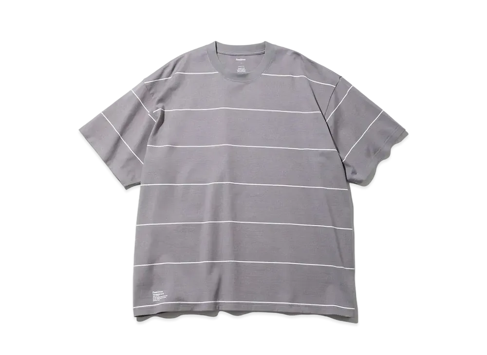 FreshService Pin Border S/S Tee "Gray"
