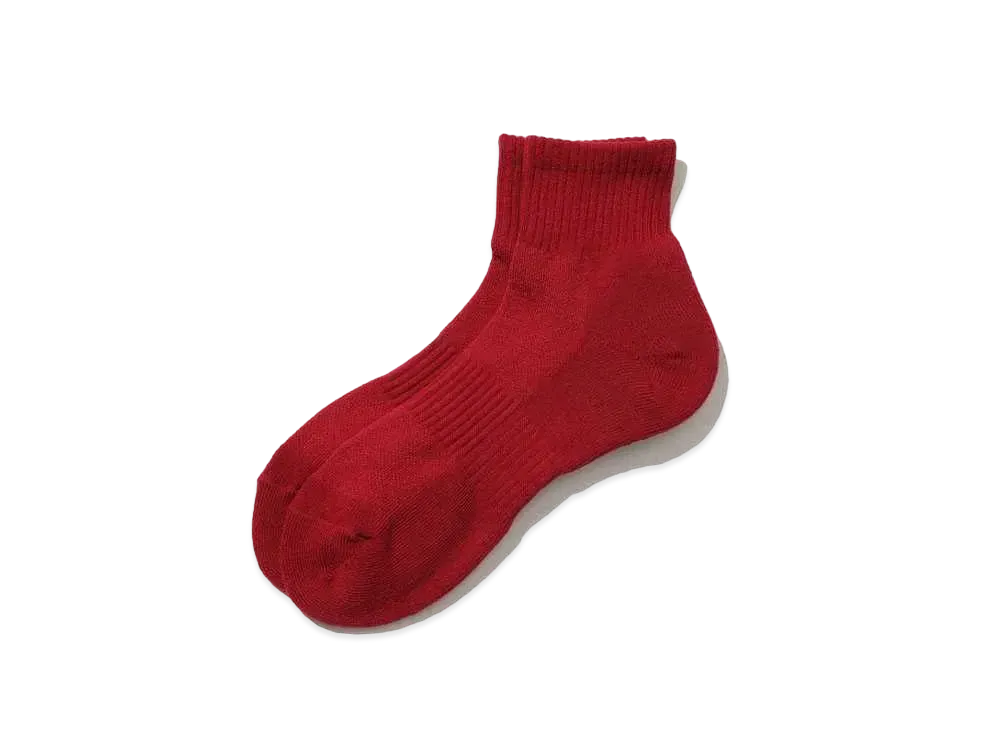 FreshService Original 3-Pack Short Socks "Deep Red"