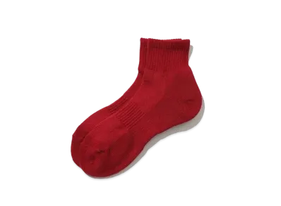 FreshService Original 3-Pack Short Socks "Deep Red"