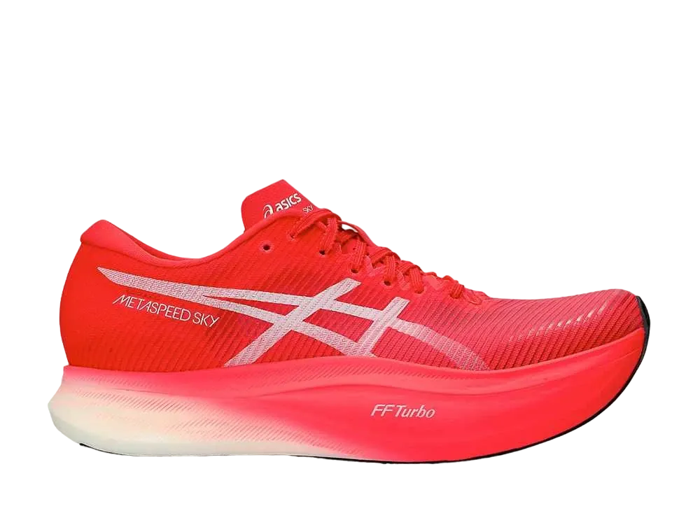 アシックス メタスピード スカイ+ "ディーヴァピンク/ホワイト"