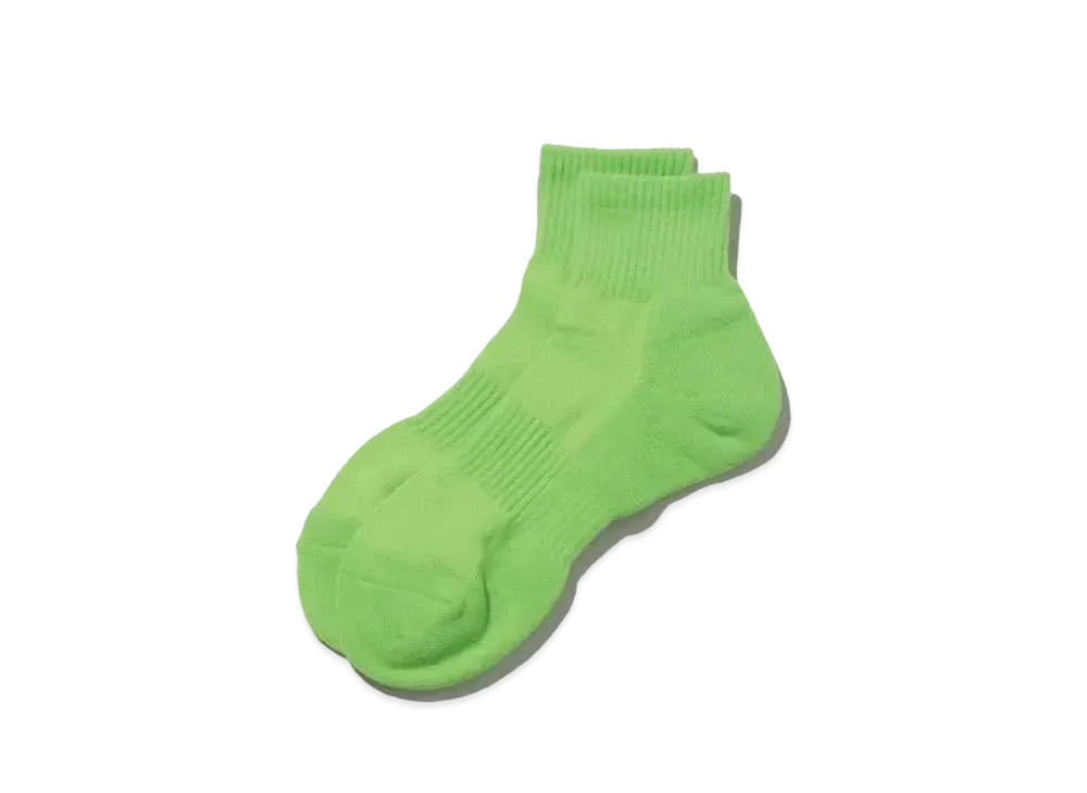 FreshService Original 3-Pack Short Socks "Safety Green"