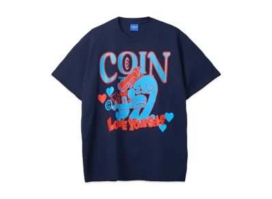 COIN PARKING DELIVERY Mr. KATAYAMA Tee "Navy"