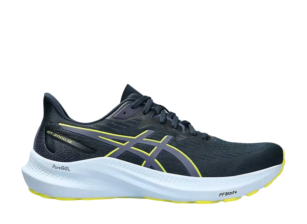 アシックス GT2000 12 エクストラワイド "フレンチブルー/ブライトイエロー"