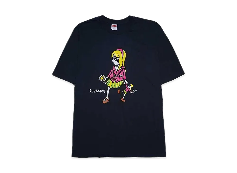 Supreme Suzie Switchblade Tee "Navy"