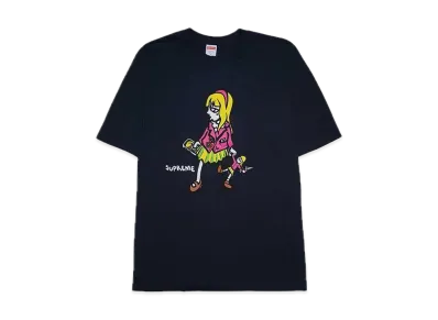 Supreme Suzie Switchblade Tee "Navy"